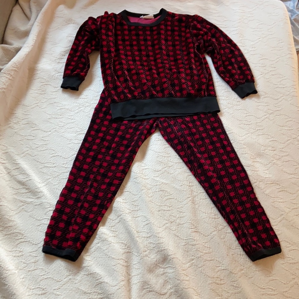 Sonia Rykiel Velour Sweatsuit